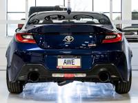 AWE Tuning - AWE Subaru BRZ / Toyota GR86 / Toyota 86 Track Edition Cat-Back Exhaust- Diamond Black Tips - Image 3