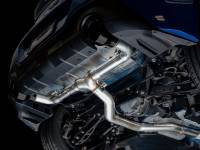AWE Tuning - AWE Subaru BRZ / Toyota GR86 / Toyota 86 Track Edition Cat-Back Exhaust- Diamond Black Tips - Image 5