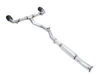 AWE Tuning - AWE Subaru BRZ / Toyota GR86 / Toyota 86 Track Edition Cat-Back Exhaust- Diamond Black Tips - Image 8