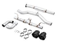 AWE Tuning - AWE Subaru BRZ / Toyota GR86 / Toyota 86 Track Edition Cat-Back Exhaust- Diamond Black Tips - Image 10