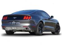 Borla - Borla Cat Back 15-17 Ford Mustang 3.7L V6 MT/AT 2.25in Pipe 4in Single Round Rolled Tips - Image 2