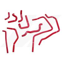 Mishimoto - Mishimoto 01-05 Subaru WRX Red Silicone Ancillary Hoses - Image 2