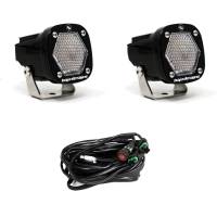 Baja Designs - Baja Designs S1 Work/Scene LED Light w/ Mounting Bracket Pair - Image 1
