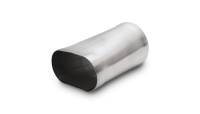 Vibrant Performance - Vibrant Performance 4in oval (Nominal) x 4in Round Transiton adapter T304 SS 6in long - Image 1