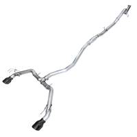 AWE Tuning - AWE 22+ Honda Civic Si/Acura Integra Track Edition Catback Exhaust - Dual Diamond Black Tips - Image 1