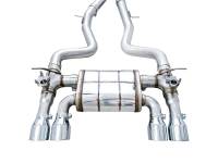 AWE Tuning - AWE BMW F8X M3/M4 SwitchPath Catback Exhaust - Chrome Silver Tips - Image 8