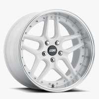 ESR Wheels Rim CS SERIES CS15 18x9.5 5x120 ET22 Gloss White Machined Lip