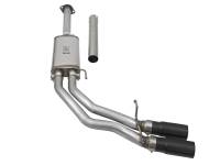 aFe Power (Advanced FLOW Engineering) - aFe Rebel Exhausts 3in SS Cat-Back 15-16 Ford F-150 EcoBoost V6 2.7/3.5L V8 5.0L w/ Black Tips - Image 2