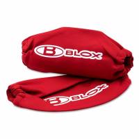 BLOX Racing - BLOX Racing Neoprene Coilover Covers - Red (Pair) - Image 1