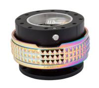 NRG Innovations - NRG Innovations Quick Release Kit - Pyramid Edition - Black Body / Neochrome Pyramid Ring - Image 2
