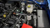 J&L Oil Separator Co - J&L 2021.5-2022 Ford Bronco 2.3L EcoBoost Oil Separator 3.0 Passenger Side - Clear Anodized - Image 2