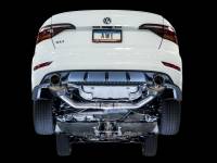 AWE Tuning - AWE 18-21 Volkswagen Jetta GLI Mk7 Touring Exhaust - Diamond Black Tips (Fits High-Flow DP) - Image 2