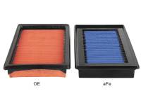 aFe Power (Advanced FLOW Engineering) - aFe MagnumFLOW OE Replacement Air Filter w/ Pro 5R Media (Pair) 14-19 Infiniti Q50 V6-3.5L/3.7L - Image 3