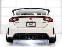 AWE Tuning - AWE 2023 Honda Civic Type R FL5 Touring Edition Exhaust w/ Triple Chrome Silver Tips - Image 20