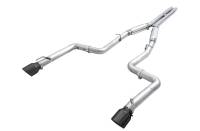 AWE Tuning - AWE 2017+ Dodge Charger 5.7L Track Edition Exhaust - Diamond Black Tips - Image 1