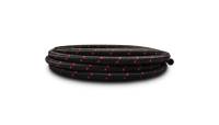 Vibrant Performance - Vibrant Performance -10 AN Two-Tone Black/Red Nylon Braided Flex Hose (20 foot roll) - Image 1