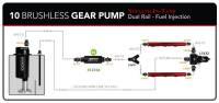 Aeromotive - Aeromotive Brushless Spur Gear Fuel Pump w/TVS Controller - Universal - In-Tank - 10gpm - Image 3