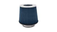 Vibrant Performance - Vibrant Performance Open Funnel Perf Air Filter (5in Cone O.D. x 5in Tall x 2.5in inlet I.D.) Chrome Filter Cap - Image 1