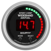 AutoMeter - AutoMeter Sport-Comp 52mm Wideband Air/Fuel Gauge - Image 1