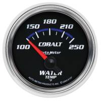 AutoMeter - AutoMeter Cobalt 52.4mm 100-250 deg. F Short Sweep Electronic Water Temperature Gauge - Image 1