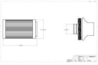 Aeromotive - Aeromotive In-Line Filter - (AN-6 Male) 10 Micron Fabric Element Bright Dip Black Finish - Image 6