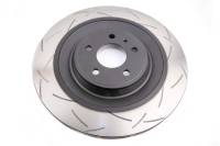 DBA 15-19 Porsche Macan Turbo (w/360mm Front Rotor) Turbocharged Rear 4000 Series Slotted Rotor