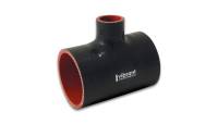 Vibrant Performance - Vibrant Performance 4 Ply Reinforced Silicone T Adapter - 2in Outlet ID x 4in OAL x 1in Branch ID (BLACK) - Image 1