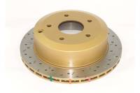 DBA (Disc Brakes Australia) - DBA 05 Pontiac GTO Rear Slotted & Drilled 4000 Series Rotor - Image 1