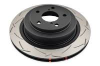 DBA 01-07 Subaru WRX / 05-07 Subaru Forester XT Rear Slotted 4000 Series Rotor