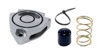 Torque Solution - Torque Solution Blow Off BOV Sound Plate (Silver) 14+ Kia Forte Koup Turbo - Image 1