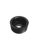 Torque Solution - Torque Solution Lightweight Alternator Pulley (Black): Hyundai Genesis Coupe 3.8 2010+ - Image 1