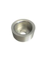 Torque Solution - Torque Solution Lightweight Alternator Pulley (Silver): Hyundai Genesis Coupe 3.8 2010+ - Image 1