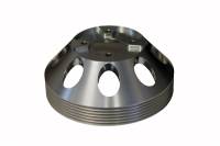 Torque Solution - Torque Solution Lightweight Water Pump Pulley (Silver): Hyundai Genesis Coupe 3.8 2010+ - Image 1