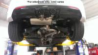 Megan Racing - Megan Racing Turbo Type Cat-Back Exhaust System: VW Golf R 2.0 Turbo 2012-13 Stainless Roll Tips - Image 4