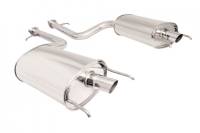 Megan Racing Axle Back Exhaust System: Lexus LS460 07-12