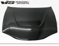 VIS Racing - VIS Racing Carbon Fiber Hood JS Style for Mitsubishi Eclipse 2DR 95-99 - Image 2