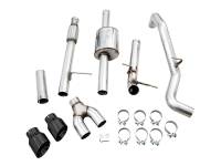 AWE Tuning - AWE 4th Gen GM 1500 5.3L 0FG Catback Dual Side Exit (Flat Bumper) - Diamond Tips - Image 4