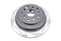 DBA 2001 Subaru Impreza WRX STI 10 Stud Hole Rear Slotted 4000 Series Uni-Directional Rotor