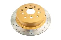 DBA 00-05 Lexus IS300 Rear Drilled & Slotted 4000 Series Rotor