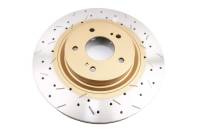 DBA (Disc Brakes Australia) - DBA 8/93-94 Nissan Skyline R32 GT-R/95-7/98 R33 & R34 GT-R Front Drilled & Slotted 4000 Series Rotor - Image 1