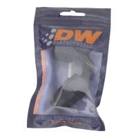 DeatschWerks - DeatschWerks 8 AN Female Flare Swivel 120-Degree Hose End PTFE - Anodized Matte Black - Image 2