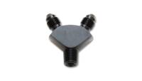 Vibrant Performance - Vibrant Performance -3AN x -3AN x 1/8in NPT Y-Adapter Fitting - Aluminum - Image 1
