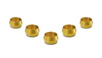Vibrant Performance - Vibrant Performance Brass Olive Inserts 3/8in - Pack of 5 - Image 1