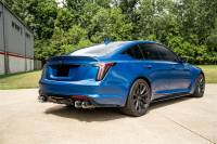 CORSA Performance - Corsa 22-25 Cadillac CT5-V Blackwing 3in Axle-Back - Act. Exh. - Dual Rear Exit - Twin 4.5inCF Tips - Image 2