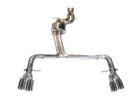 AWE Audi B8.5 S5 3.0T Track Edition Exhaust - Chrome Silver Tips (90mm)