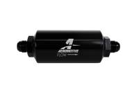 Aeromotive - Aeromotive In-Line Filter - (AN -08 Male) 100 Micron Stainless Steel Element - Image 1
