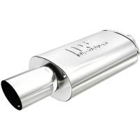 MagnaFlow Exhaust Products - MagnaFlow Muffler W/Tip Mag SS 14X5X8 2.25/4. - Image 1