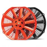 BLOX Racing 12inch Electric Slim Fan - Red
