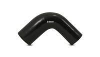 Vibrant Performance - Vibrant Performance 3in ID x 3.5in ID x 4in Long Gloss Black Silicone 90 Degree Transition Elbow - Image 1