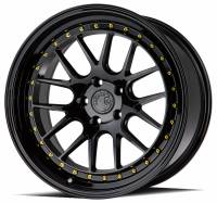 AodHan Wheels - Aodhan Wheels Rim DS06 18x8.5 5x114.3 73.1CB ET35 Gloss Black W /Gold Rivets - Image 3